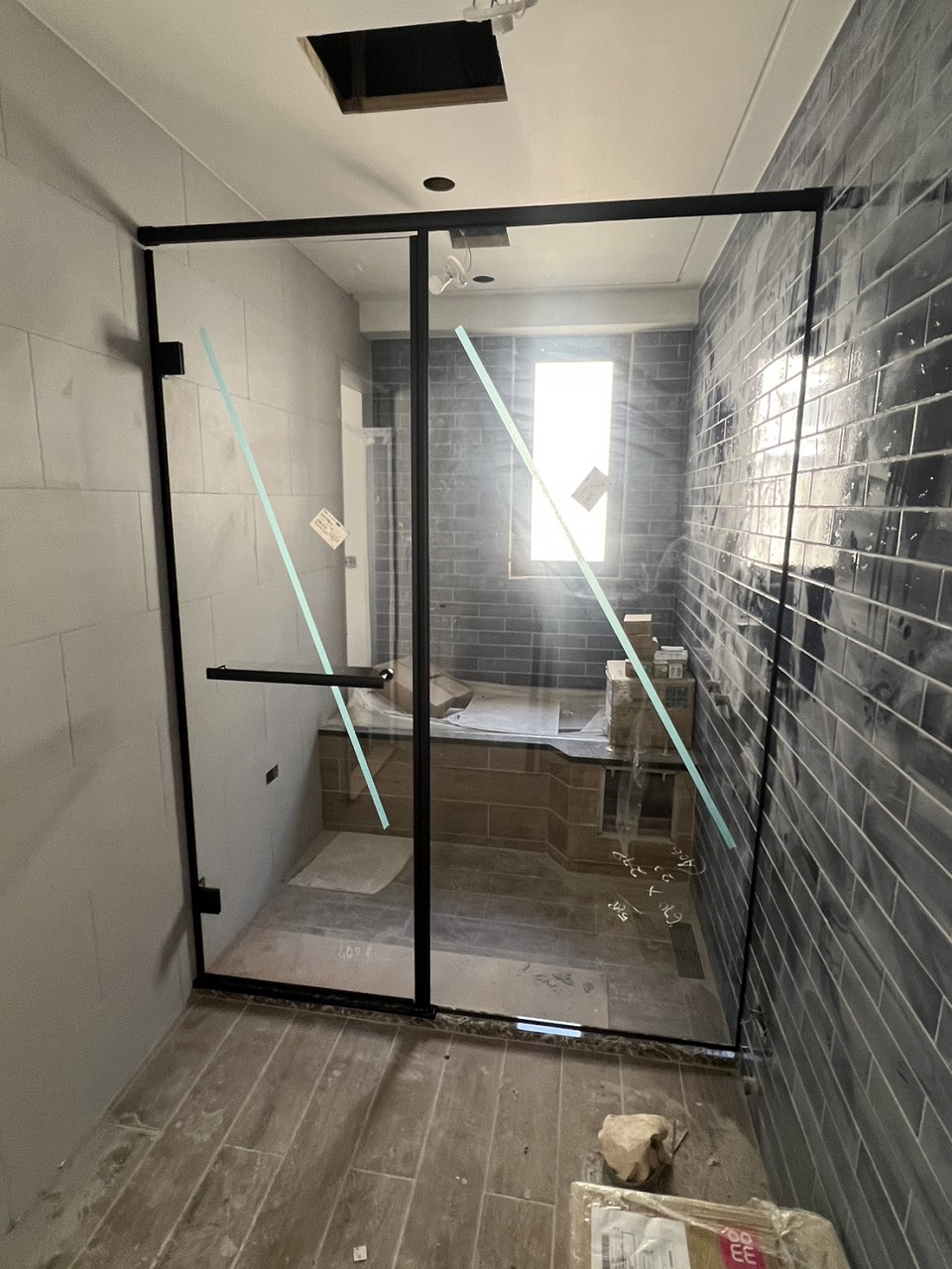 台中乾濕分離、淋浴隔間安裝施工