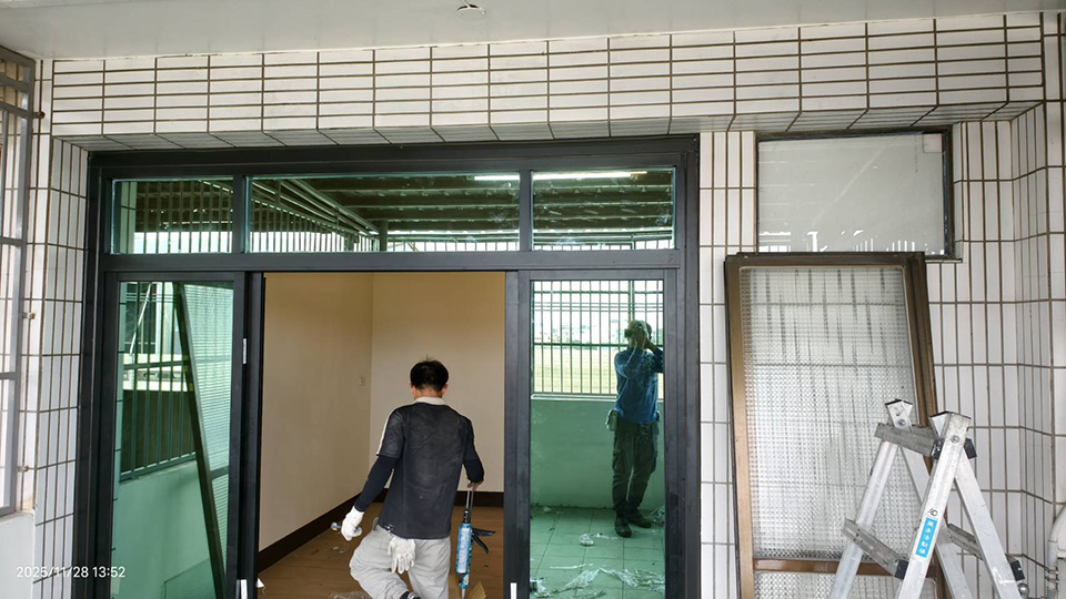 台中鋁門窗安裝